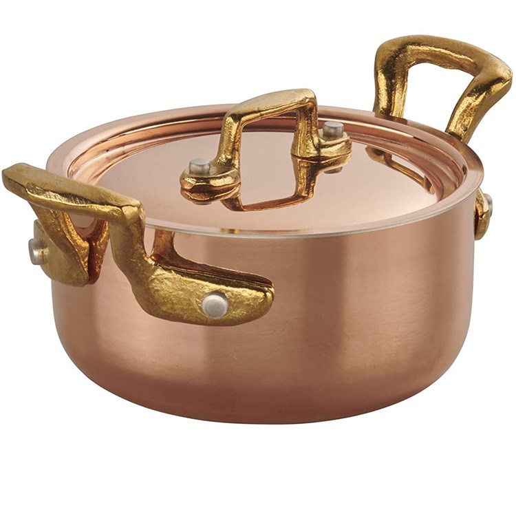 Casseruola Due Maniglie Con Coperchio cm 10