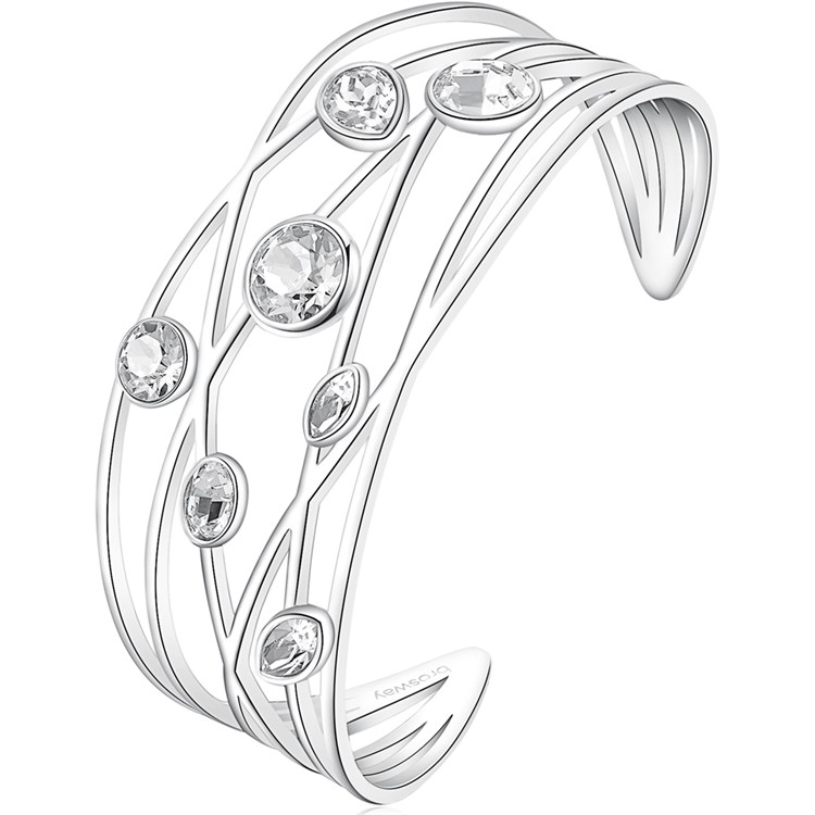 Bracciale Rigido Destiny Bianco