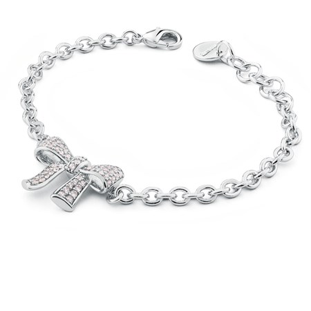 bracciale rosette con pave