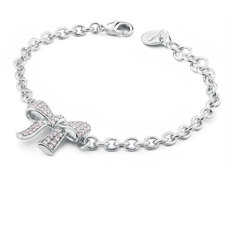 Bracciale Rosette con Pavè