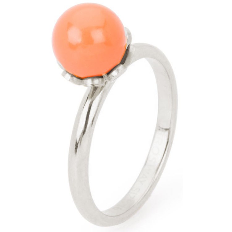 Anello Fleur Corallo