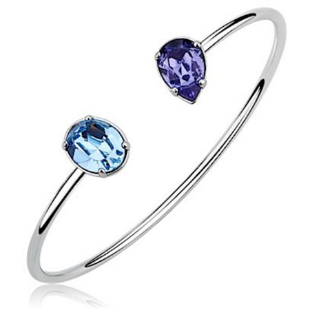 bracciale affinity viola e celeste