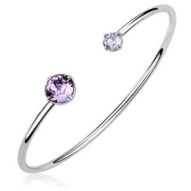 Bracciale Affinity Celeste e Glicine