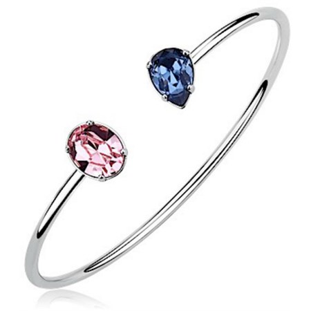 bracciale affinity blu e rosa