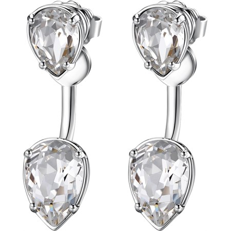 orecchini affinity bianchi a goccia