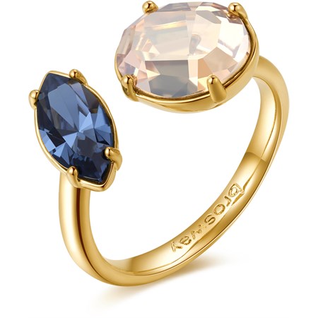 anello affinity ambra e blu