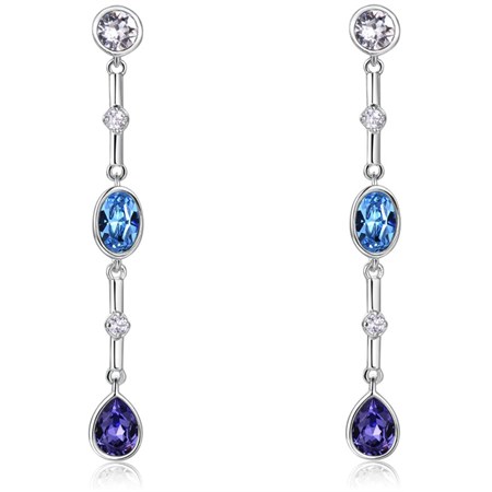 orecchini corti affinity acqua marina