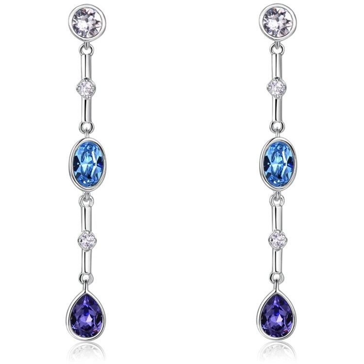 Orecchini Corti Affinity Acqua Marina