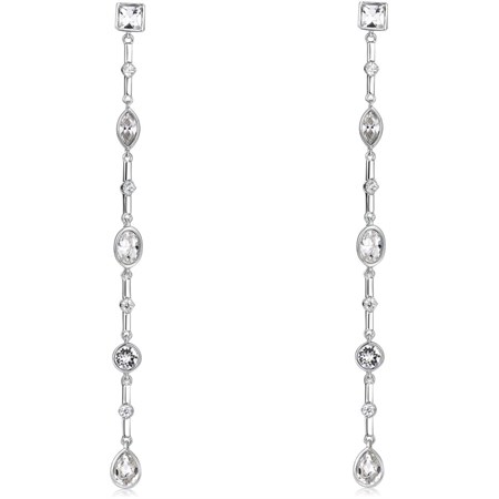 orecchini lunghi affinity bianco