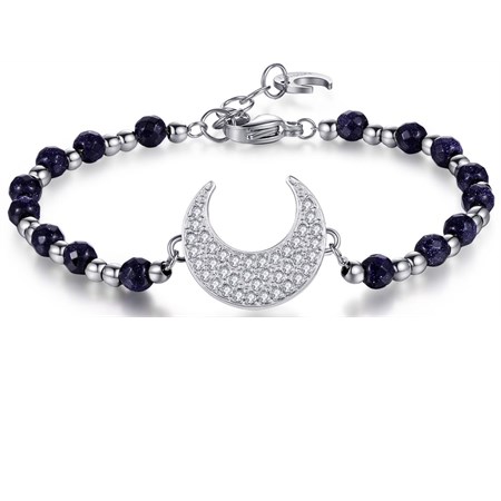 bracciale chakra luna crescente