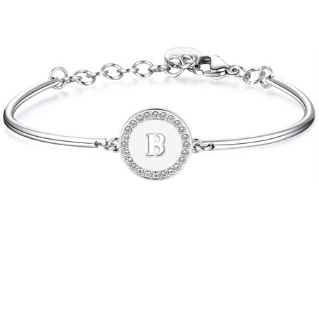 bracciale chakra lettera b