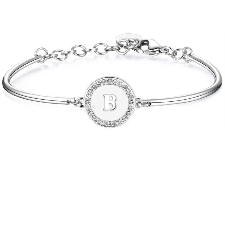 Bracciale Chakra Lettera B