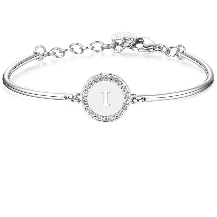 Bracciale Chakra Lettera I