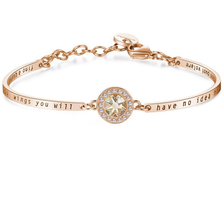 Chakra Cristallo Rosa Cipria