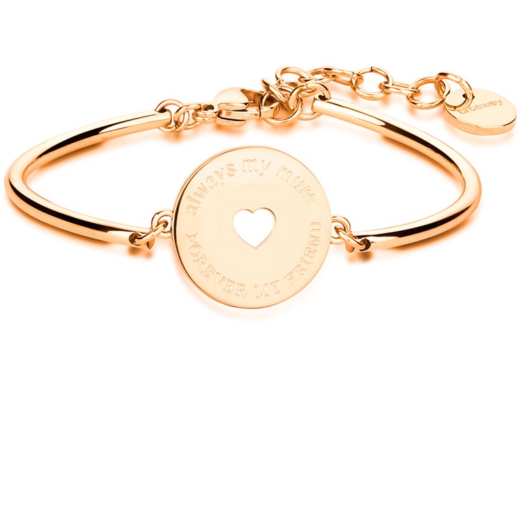 Bracciale Chakra I Love Mum Oro Rosa