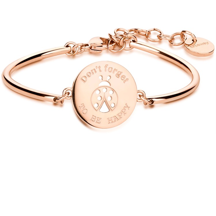 Bracciale Chakra Coccinella Oro Rosa