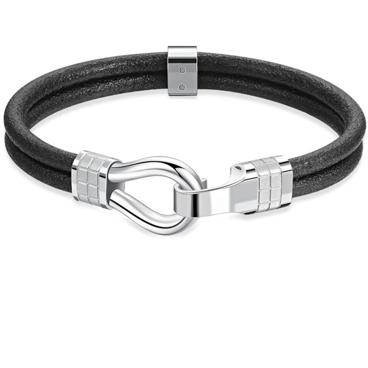 Bracciale Uomo Clint Acciaio