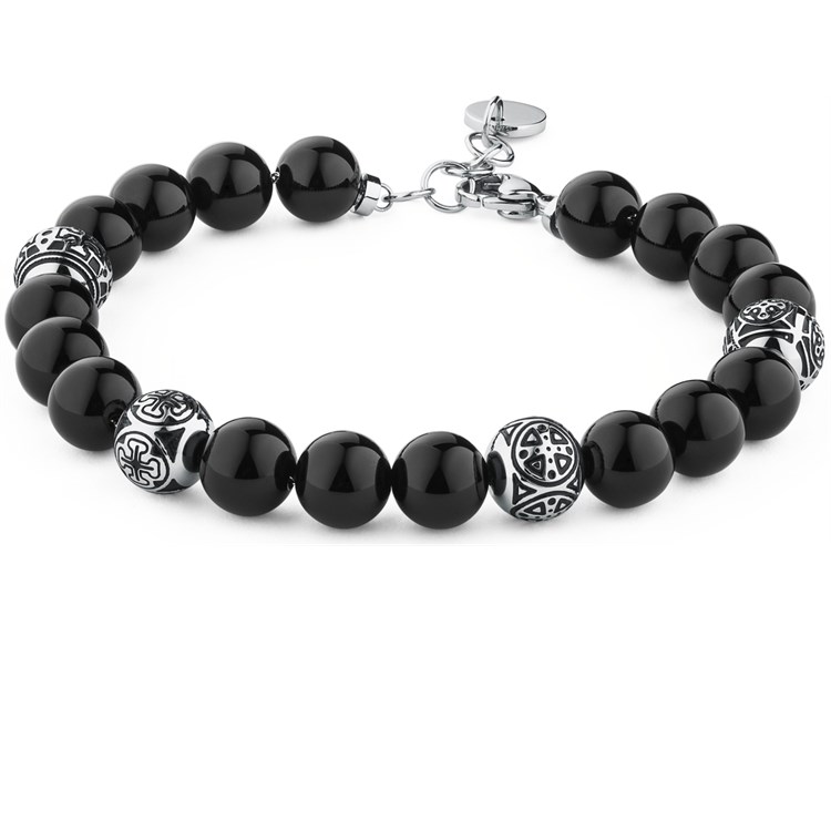 Bracciale Karma con Onice Nera