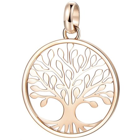 charm albero della vita oro rosa