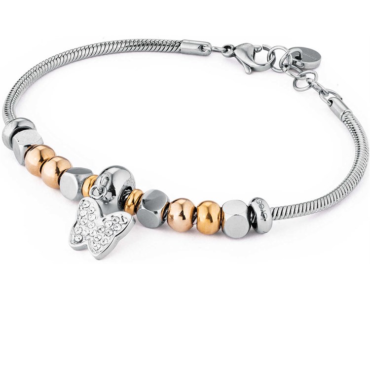 Bracciale Tres Jolie Mini Con Pendente Farfalla