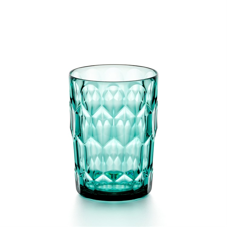 Bicchiere Alto Vanity Decoro n°3 Acquamarina