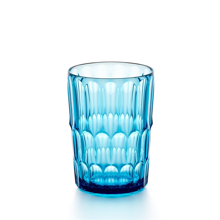 Bicchiere Alto Vanity Decoro n°2 Azzurro Mare