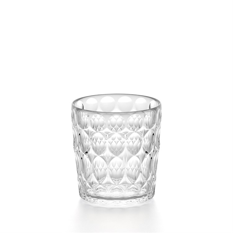Bicchiere Basso Vanity Decoro n°1 Trasparente
