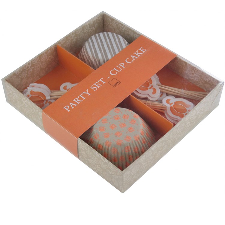 Formine per muffin Allover tulip