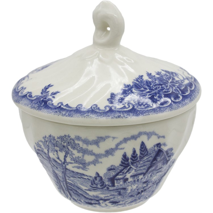 Zuccheriera in ceramica Brook Blue