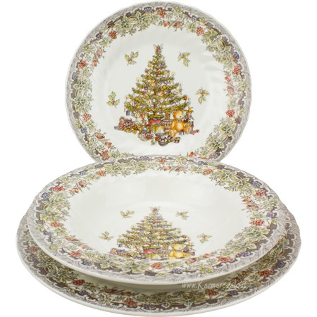 season greetings servizio 18 piatti natale