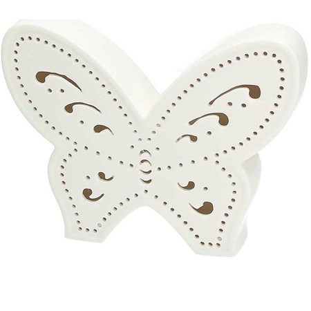 farfalla led virgole