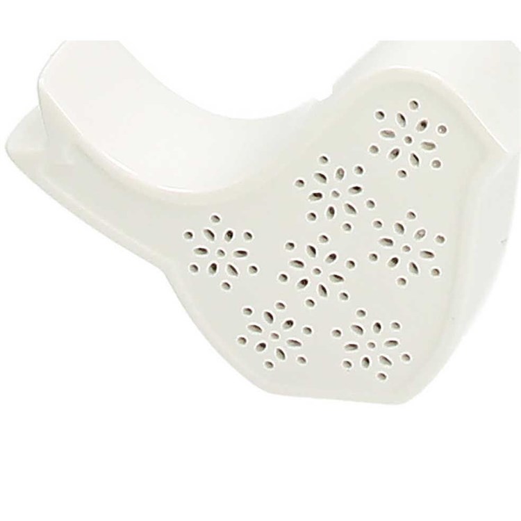 Uccellino Led Fiocco di Neve Cm 12 H