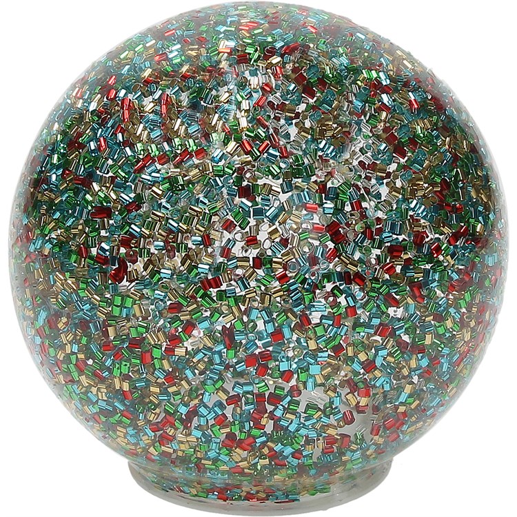 Palla Led Cm 12 Verde Multicolor