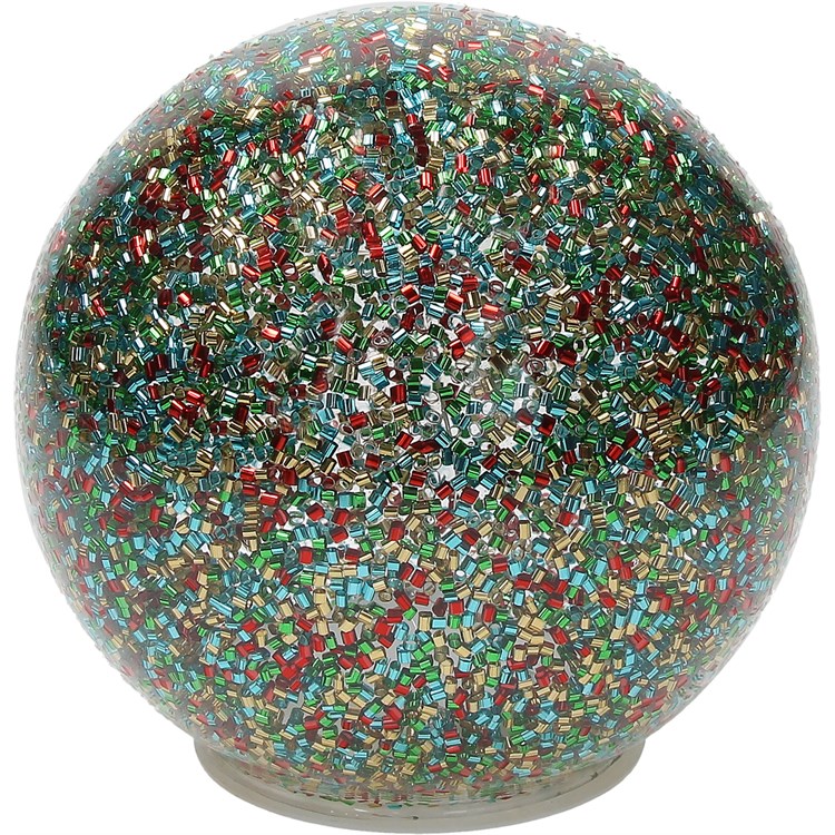 Palla Led Cm 15 Verde Multicolor