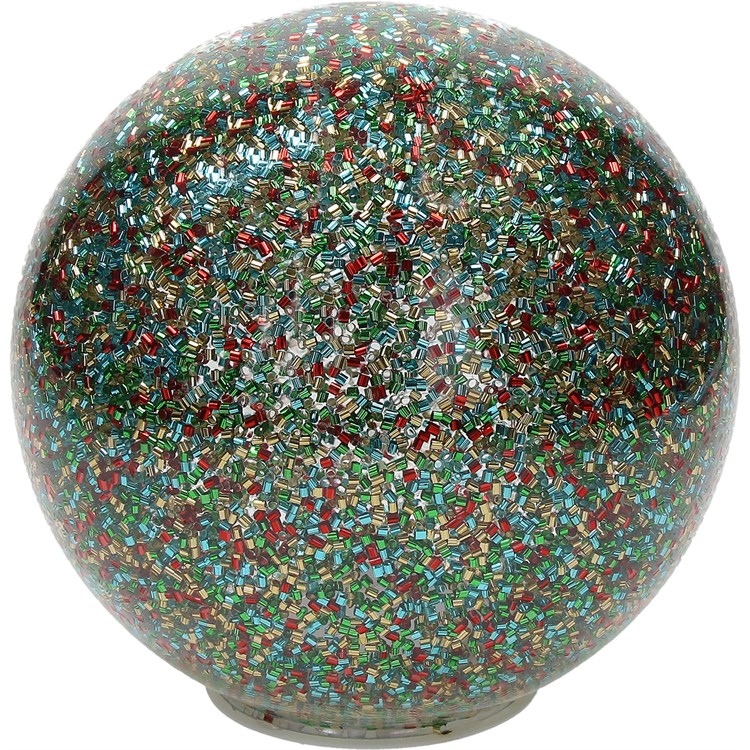 Palla Led Cm 18 Verde Multicolor