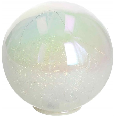 frozen sfera decorativa grande led cm 17