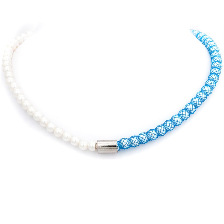 Collana Azzurro Perle