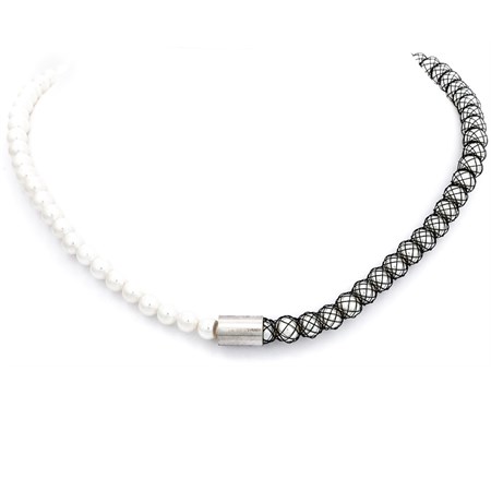 collana nero perle