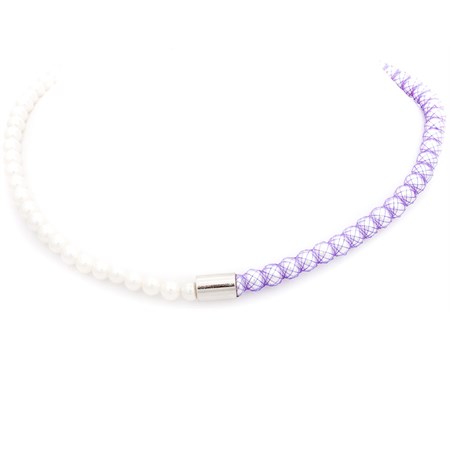 collana viola perle