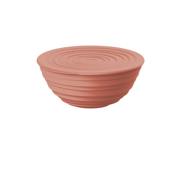 Contenitore M Con Coperchio Tierra Terracotta Chiaro