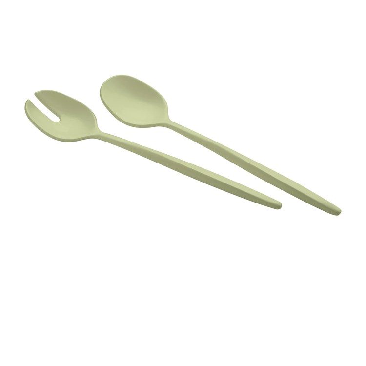 Coppia Posate Da Insalata Tierra Verde Alga
