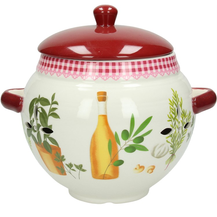 Barattolo Portacipolle Botanico