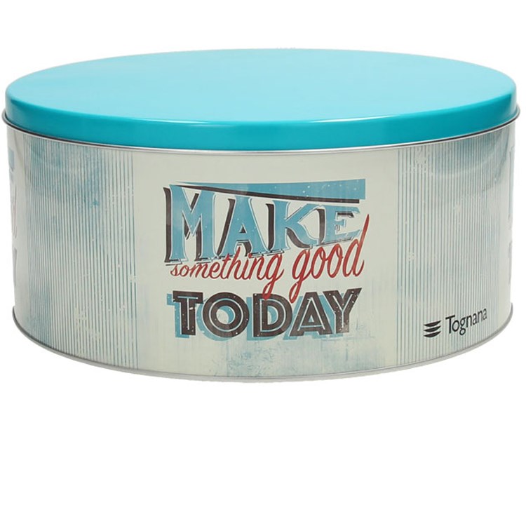 Scatola Old America Tondo Cm 22 x 10 h