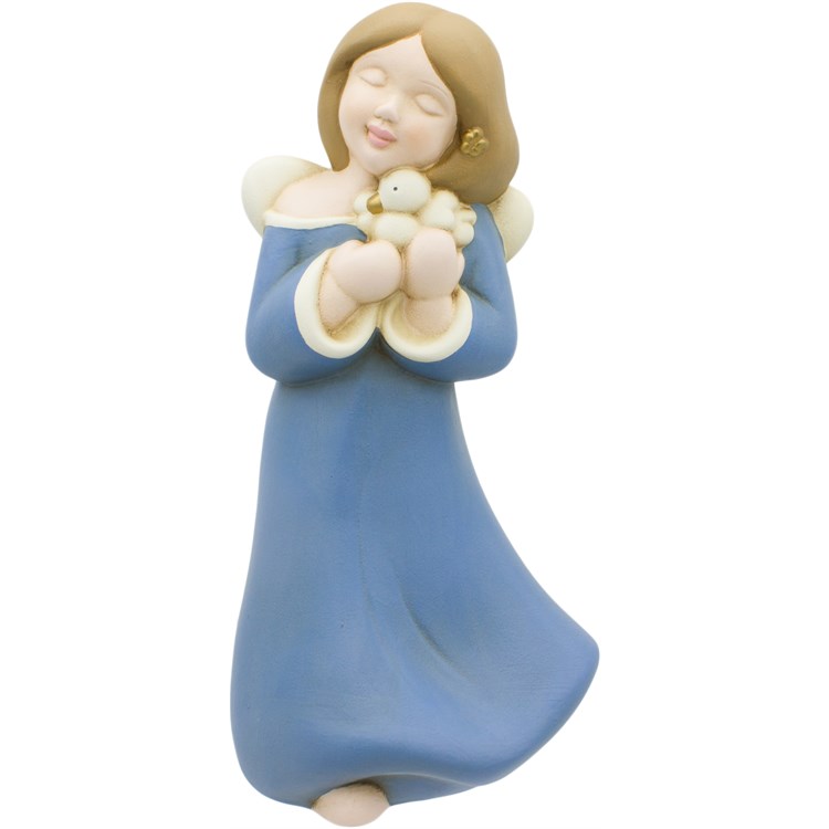 Angelo Con Colomba Blu