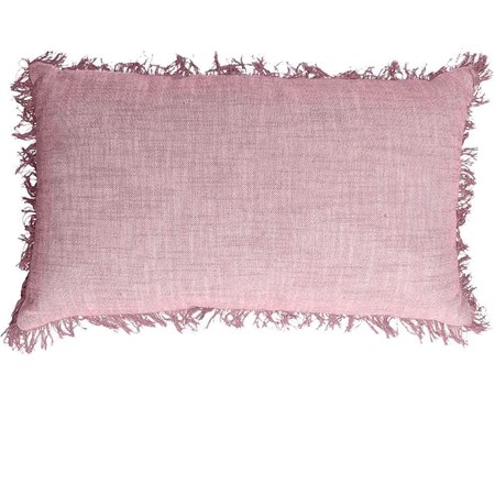 cuscino rettangolare cm 35 x 50 volterra rosa antico