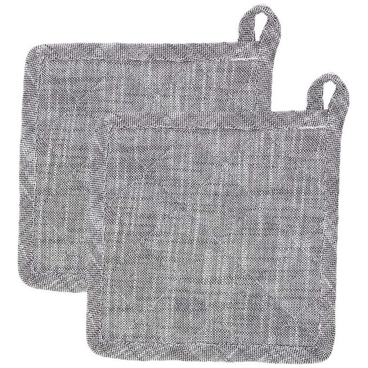 Set 2 Presine cm 18x18 Volterra Grigio