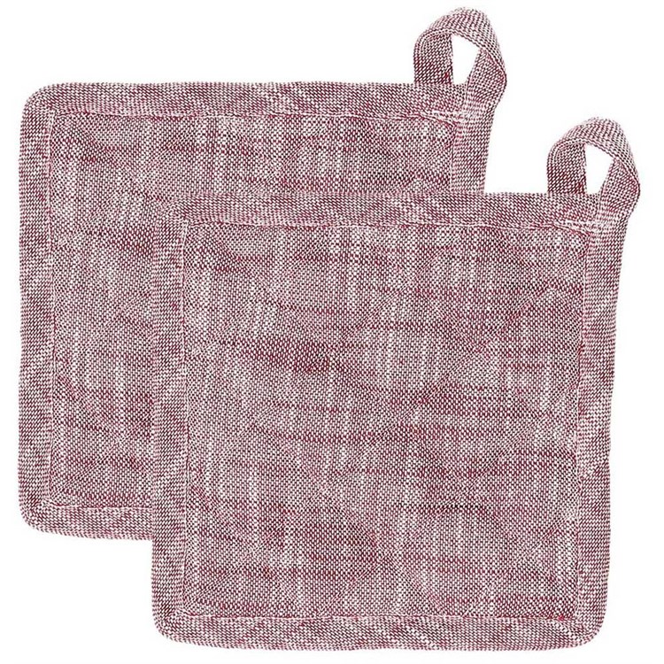 Set 2 Presine cm 18x18 Volterra Rosso