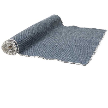 runner lerici blu cotone naturale