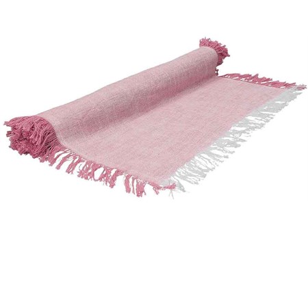 runner linea volterra cm 40x140 rosa antico