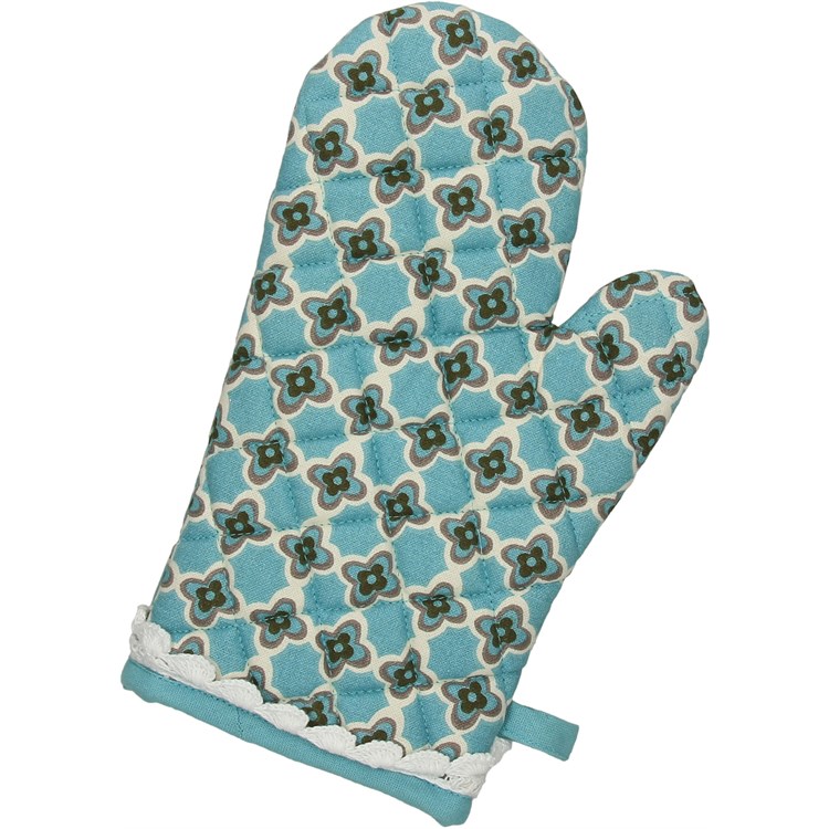 Guanto Forno Ortigia Turchese